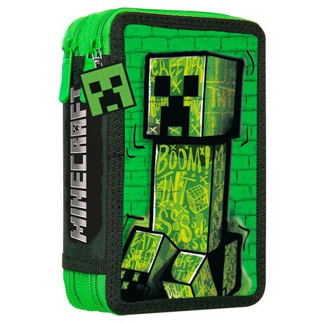 KIDS LICENSING Minecraft double pencil case