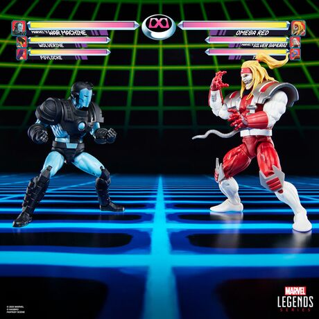 HASBRO Marvel Legends Series Gamerverse Marvel's War Machine vs Marvel's Omega Red blister 2 figures 15cm