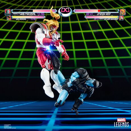 HASBRO Marvel Legends Series Gamerverse Marvel's War Machine vs Marvel's Omega Red blister 2 figures 15cm