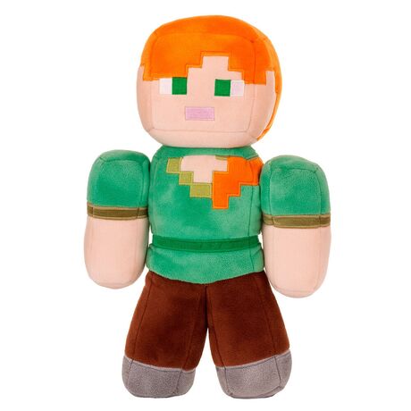 PLAY BY PLAY Minecraft Alex plush toy 30cm