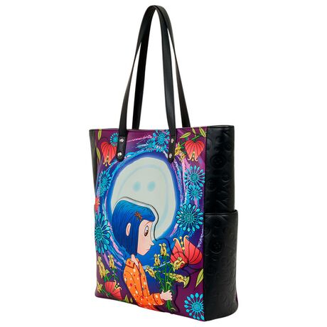 LOUNGEFLY Loungefly Coraline Worlds Laika shopping bag