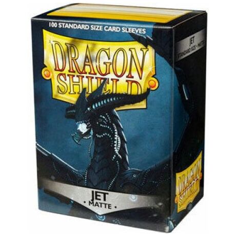 DRAGON SHIELD Bustine Standard Matte Jet 100pz