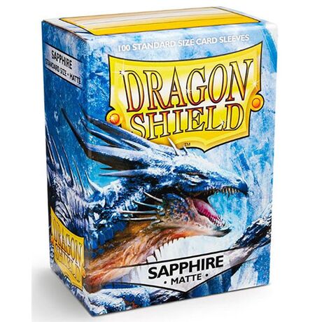 DRAGON SHIELD Bustine Standard Matte Sapphire 100pz