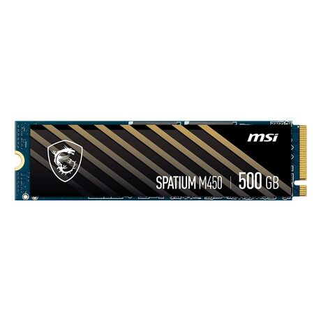 MSI Spatium M450 PCIe 4.0 NVMe M.2 500GB PCI Express 4.0 3D NAND