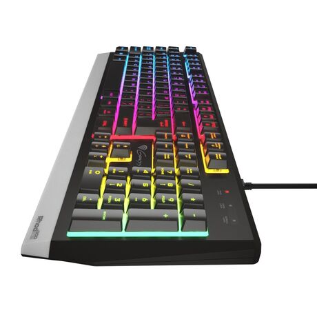 GENESIS Rhod 300 RGB keyboard Gaming USB QWERTY English Black