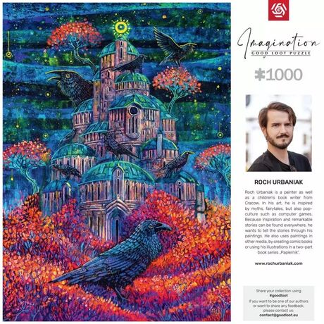 Puzzle Good Loot Imagination - Roch Urbaniak: Raven Queen's Fortress 1000 pc(s)