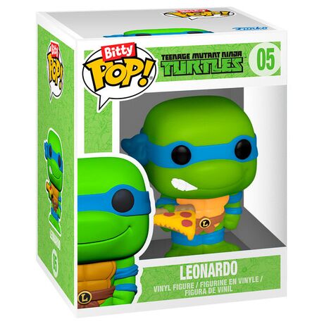 FUNKO Bitty POP figure Ride Teenage Mutant Ninja Turtles Leonardo and Turtle Van