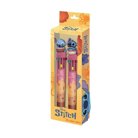 KARACTERMANIA Disney Stitch pack 2 pens 10 colours