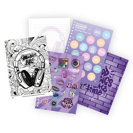 KIDS LICENSING Wow Generation Dj Alana A5 notebook