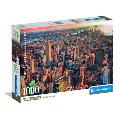 CLEMENTONI High Quality New York City puzzle 1000pcs