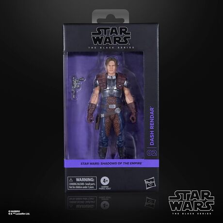 HASBRO Star Wars Shadows of the Empire Dash Rendar figure 15cm