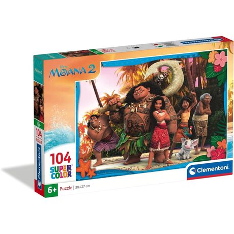 CLEMENTONI Disney Vaiana Moana 2 puzzle 104pcs