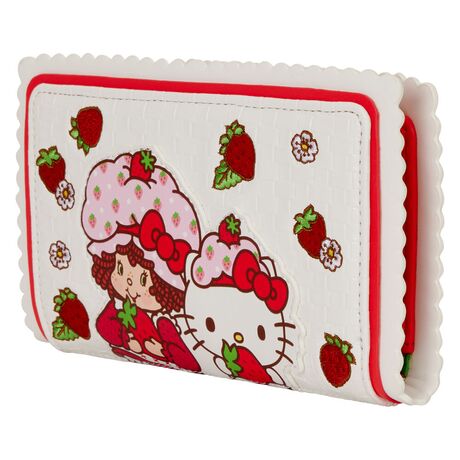 LOUNGEFLY Loungefly Hello Kitty & Friends x Strawberry Shortcake Scented wallet