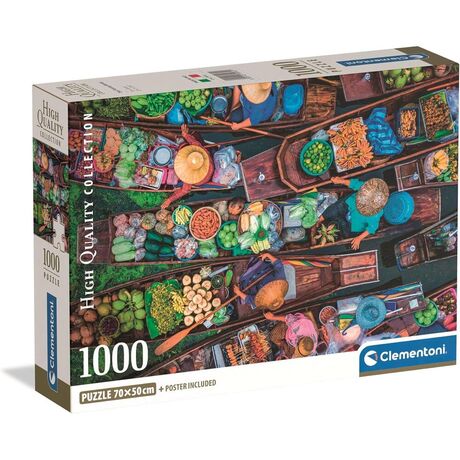 CLEMENTONI High Quality Thai Floating puzzle 1000pcs