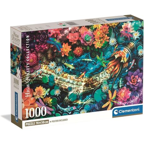 CLEMENTONI High Quality Koi River puzzle 1000pcs