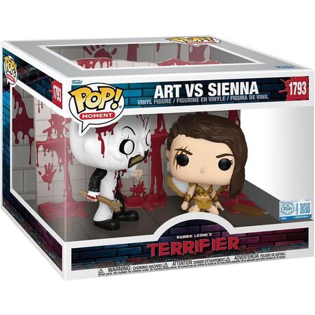 FUNKO POP figure Moments Terrifier Art vs Sienna Exclusive