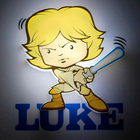 3D LIGHT FX Star Wars Luke Skywalker 3D Light FX mini lamp