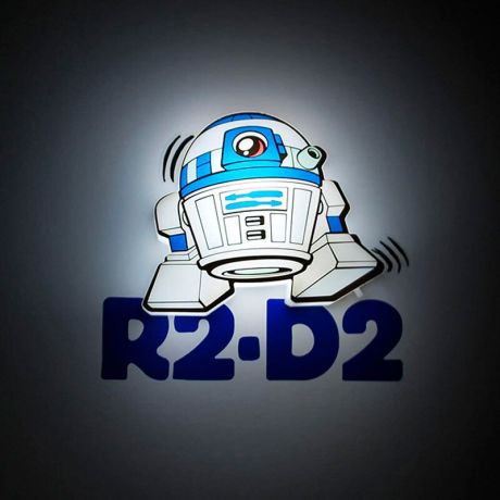 3D LIGHT FX Star Wars R2-D2 3D Light FX mini lamp