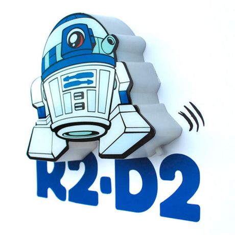 3D LIGHT FX Star Wars R2-D2 3D Light FX mini lamp