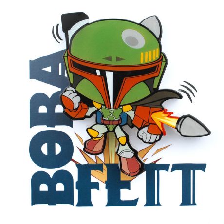 3D LIGHT FX Star Wars Boba Fett 3D Light FX mini lamp