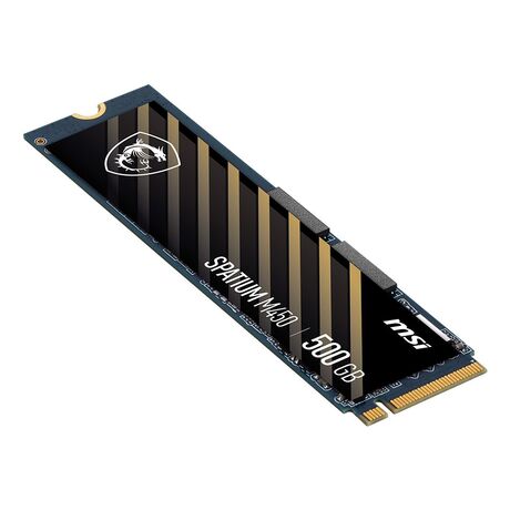MSI Spatium M450 PCIe 4.0 NVMe M.2 500GB PCI Express 4.0 3D NAND