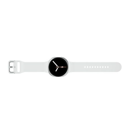 Samsung Galaxy Watch 8 3.3 cm (1.3") AMOLED 40 mm Digital 438 x 438 pixels Touchscreen 4G Silver Wi-Fi GPS (satellite)