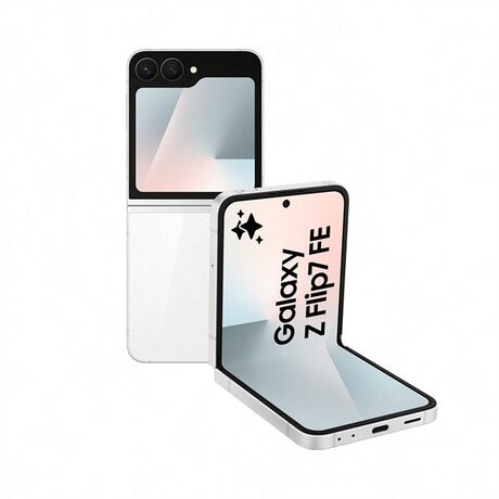 Samsung Galaxy Z Flip7 FE Smartphone 256GB White