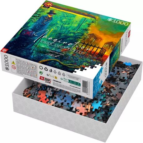 Puzzle Good Loot Imagination - Sebastian Moń: Stationary Traveller II 1000 pc(s)