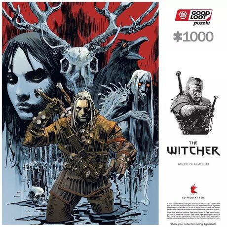 Puzzle Good Loot Comic Book - The Witcher: House of Glass 1000 pc(s)