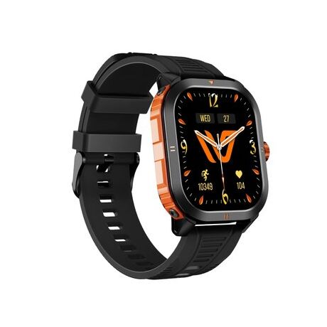 Weofly Pioneer Smartwatch - Multifunction Watch Bluetooth 5.3 Orange
