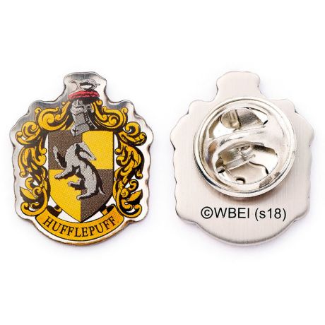 THE CARAT SHOP Harry Potter Hufflepuff Crest pin badge