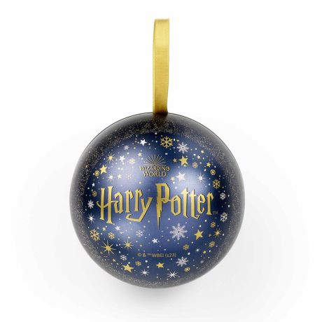 THE CARAT SHOP Harry Potter Luna Lovegood Glasses Necklace + Christmas ball