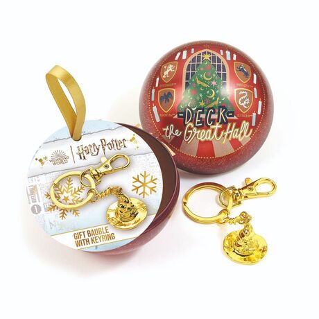 THE CARAT SHOP Harry Potter Sorting Hat Keychain + Christmas ball