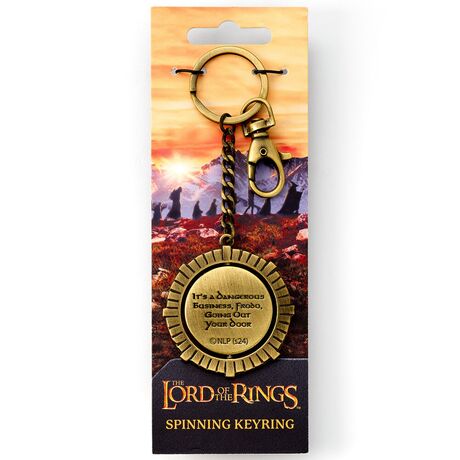 THE CARAT SHOP The Lord of the Rings Hobbit Door keychain