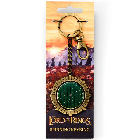 THE CARAT SHOP The Lord of the Rings Hobbit Door keychain