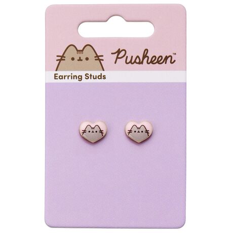THE CARAT SHOP Pusheen Heart earrings