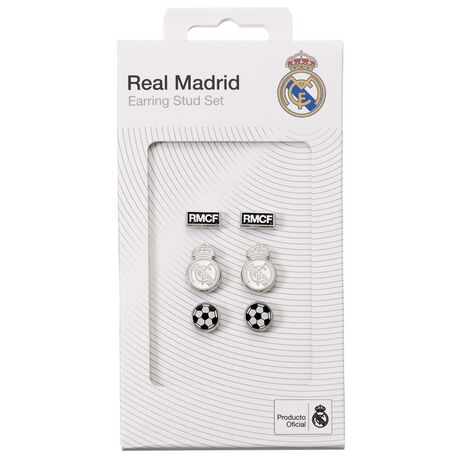 THE CARAT SHOP Real Madrid set 3 Pairs of earrings