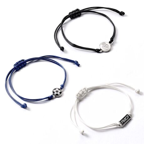 THE CARAT SHOP Real Madrid Friendship Set 3 bracelets