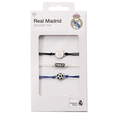 THE CARAT SHOP Real Madrid Friendship Set 3 bracelets