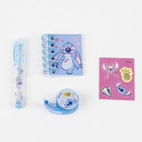CERDÁ Disney Stitch Stationery mini backpack set