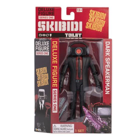BONKERS TOYS Skibidi Toilet Dark Speakrman figure 16cm