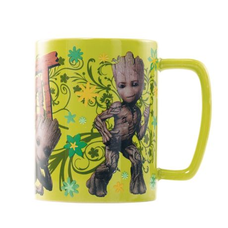 PYRAMID Marvel Guardians of the Galaxy Groot Mug with teddy bear cover 440ml