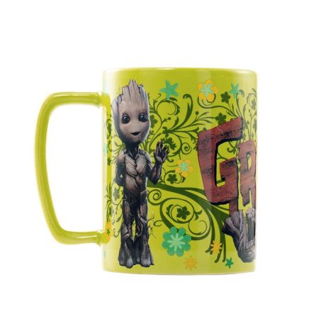 PYRAMID Marvel Guardians of the Galaxy Groot Mug with teddy bear cover 440ml