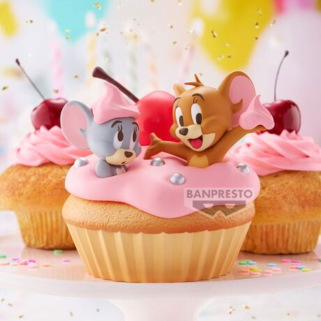 BANPRESTO Tom & Jerry Jerry & Tuffy Big Soft Vinyl figure 11cm