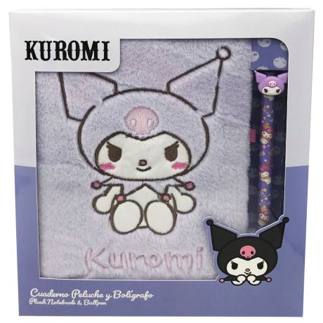 CYP BRANDS Hello Kitty Kuromi Cuddly notebook + pen