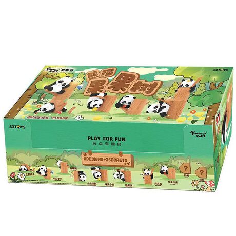 52TOYS Panda Roll Fruit Tree Climbing assorted surprise figure