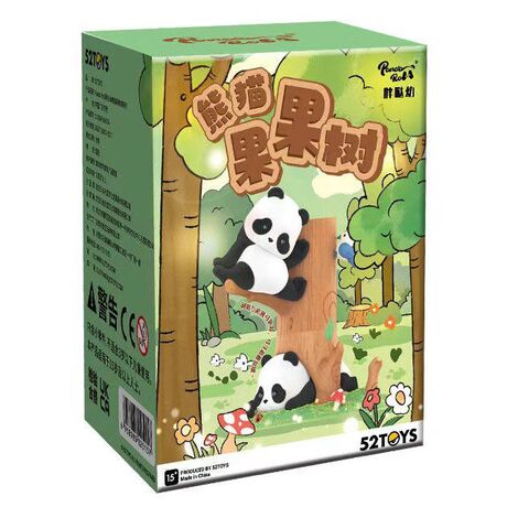 52TOYS Panda Roll Fruit Tree Climbing assorted surprise figure