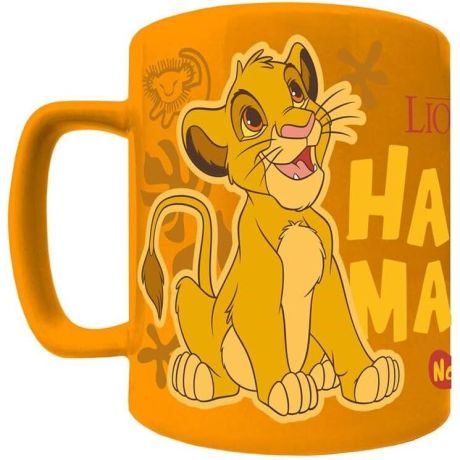 PYRAMID Disney The Lion King Mug with teddy bear cover 440ml