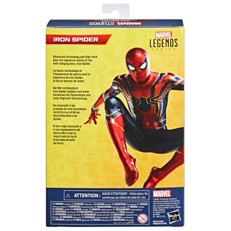 HASBRO Marvel Legends Series Iron Spider figure 15cm