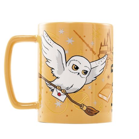 PYRAMID Harry Potter Hedwig Mug with teddy bear cover 440ml